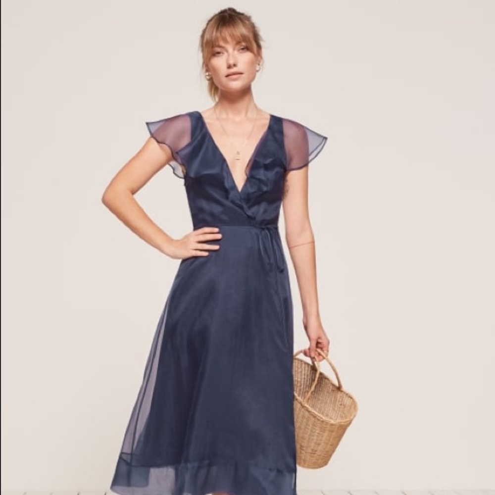 REFORMATION CANNES DRESS SIZE MEDIUM NWT